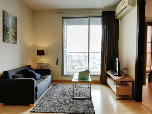 Available for rent, Rhythm Ratchada Condo, 1 bedroom, 1 bathroom, fully furnished, end here in one place. Keep your bags in. images