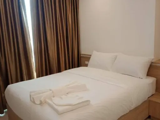 Condo for sale, City Garden Tower, Pattaya, fully furnished, electrical appliances You can come in first come first serve