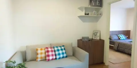 ให้เช่าคอนโด ยูดีไลท์ รัตนาธิเบศร์ ห้องมุม ไม่ติดห้องอื่น มีwalkin closet ในตัวดีอย่างนี้ รีบย้ายเลย
