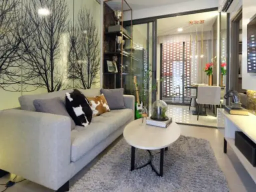 Condo sales down, Quintara Treehaus Sukhumvit 42, lowest price, VVIP, high floor room, good view, airy, quick investment