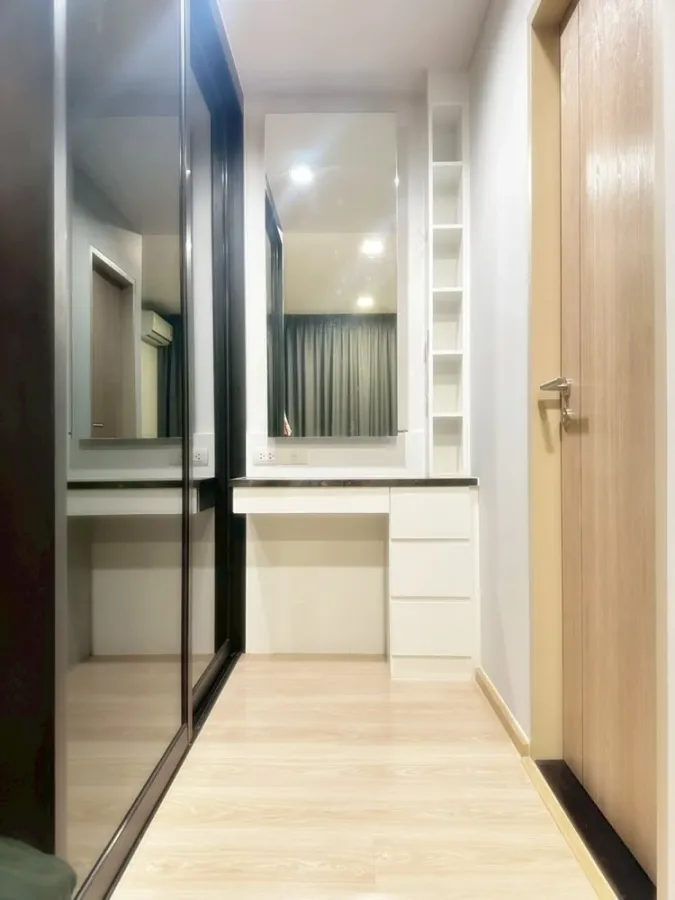For sale, for rent!! Condo Union H Tiwanon, 29th floor, corner room, beautiful room, fully furnished, ready to move in, don't miss it!!