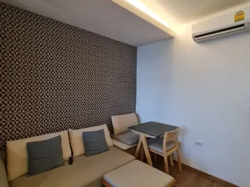 For sale, for rent, U Delight Residence Riverfront Rama 3, 17th floor, size 34 sq m., river view on Rama 9 Bridge side, cool breeze, ready to reserve