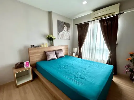 Selling Rich Park 2 @Taopoon Interchange, 1 bedroom, 1 bathroom, river view, convenient transportation. Book now!