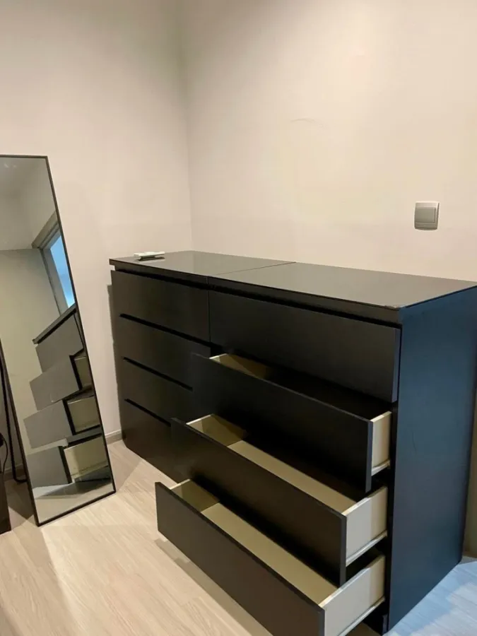 Condo for rent Life Asoke-Rama 9, nice decorated room Good electrical appliances Tell me don't miss it