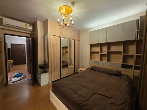 For sale: Supalai Veranda Ratchavipa-Prachachuen, 2-bedroom unit, the last one available. Both bedrooms are not adjacent to any other units, offering