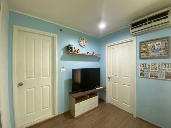 For rent U Delight Rattanathibet ห้องพร้อมอยู่ เฟอร์ เครื่องใช้ไฟฟ้าครบ มาแต่ตัวเข้าอยู่ได้เลย