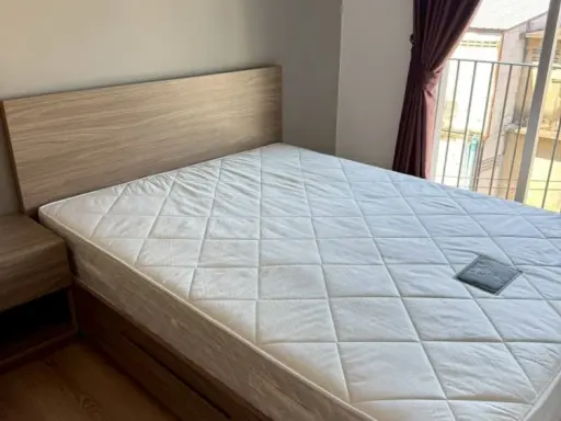Condo for rent: Chapter One The Campus Kaset. Spacious room, lots of usable space, best price. Hurry and reserve before you miss your chance.