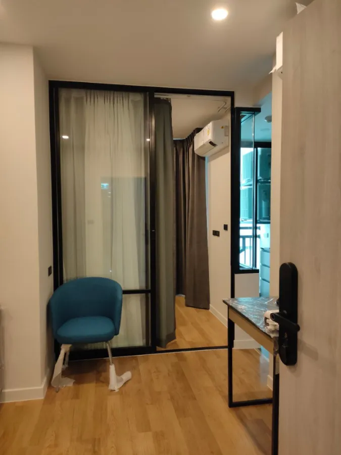 For rent!! Condo Groove Ratchada-Rama 9, beautiful decoration, fully furnished, ready to move in, book now!!