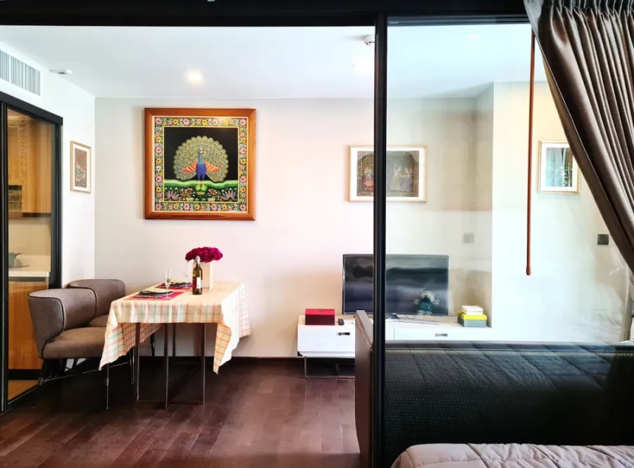 Condo for sale or rent at Na Vara Residence, beautiful room, decorated with furniture. and complete electrical appliances