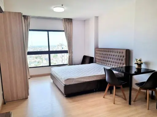 ให้เช่าคอนโด Supalai Loft @ Talat Phlu Station ห้องกว้าง ไม่อึดอัด ชั้น 32 วิวแม่น้ำ เปิดโล่งไม่มีตึกบัง ลมเข้าตลอดปี จองเลย images