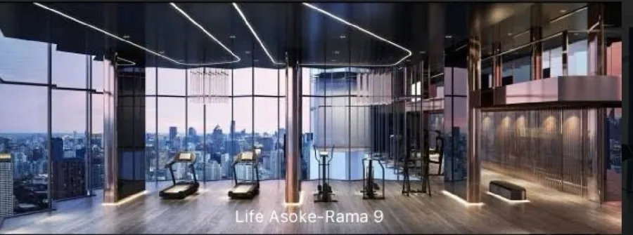 Condo for sale, Life Asoke-Rama 9, color tone, easy decoration, 11th floor, nice to live in, like this, you need to reserve now.