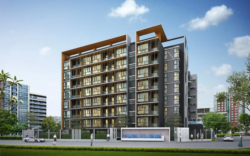ขาย ให้เช่า The Cube Premium Ratchada 32 ชั้น 8 ห้องมุม แต่งครบ พร้อมอยู่ จองเลย