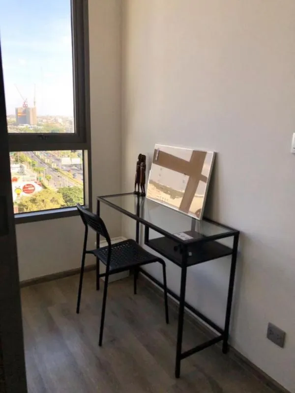 New room, Miti Chiva, Kasetsart, very beautiful, hot! well decorated Fully furnished, fully furnished, urgent rent