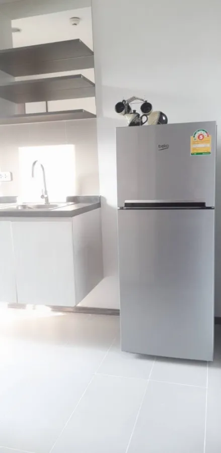 Condo for rent, The Base Park West, fully furnished with built-in furniture The room is ready