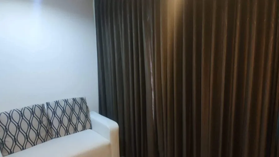 Condo for sale, rent, The Base Park West, high floor, good view, furniture and complete electrical appliances.