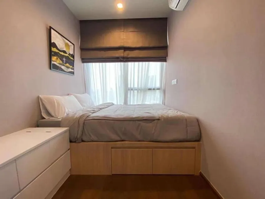 For rent, Ideo Q Sukhumvit 36, spacious room. Full built-in furniture Good like this. Hurry up to reserve. Don't be late.