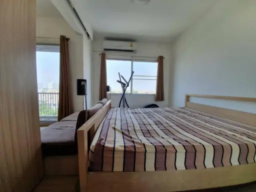 Condo for sale, A Space Play, Ratchada - Sutthisan, good location, fully equipped rooms, close to the BTS amid the convenience that revolves around the body !! images