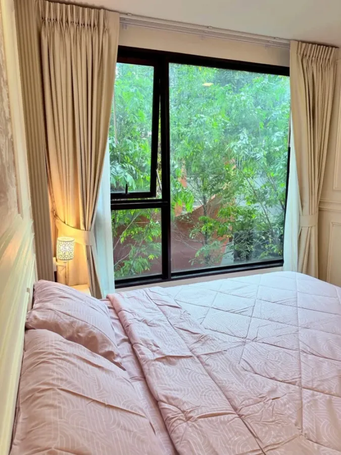 For rent: Kave Embryo Rangsit, beautifully decorated minimalist room, fully furnished, ready to move in.