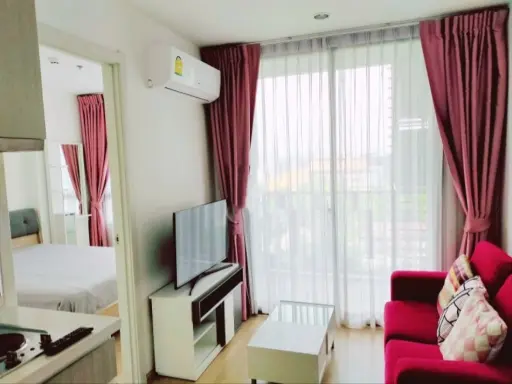 For rent!! Condo Artemis Sukhumvit 77, 8th floor, beautiful room, fully furnished, ready to move in, don't miss it!!
