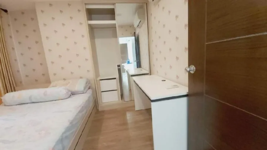 For rent Episode Phahon-Saphan Mai, corner room with furniture and electrical appliances. Book now.