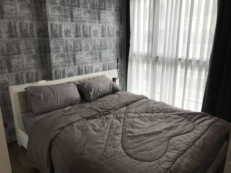 ปล่อยเช่า คอนโด Wyne สุขุมวิท (350m. BTS พระโขนง) 1Bed 30 sqm. ชั้น 6 (วิวสวน)
