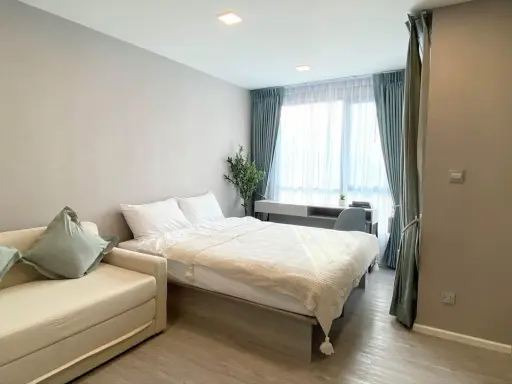 For rent KAVE AVA, 5th floor, most beautiful garden view, STUDIO room, fully furnished, ready to move in. Don't miss out on reservations.