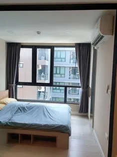 Condo for sale, The Cube Plus Minburi, 1 bedroom, 24 sq m, 5th floor, pool view, complete amenities, book now.