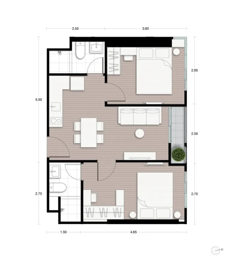 ขาย Noble Nue District R9 2 ห้องนอน วิวเมือง สนใจเป็นเจ้าของ รีบจองเลย อย่ารอช้า