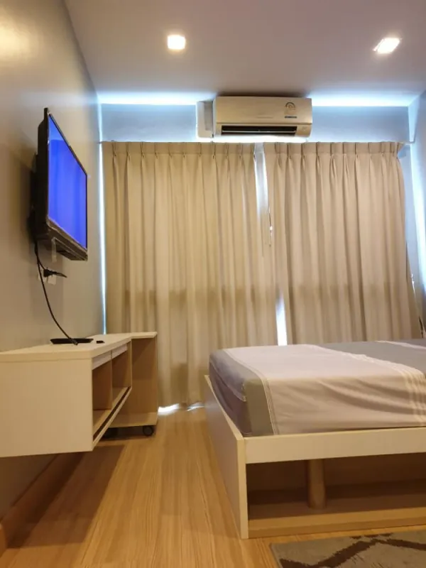 ขาย แอดเดอร่า แจ้งวัฒนะ ห้องนี้ตกแต่งด้วยเฟอร์บิ้วอิน 1นอน ที่นอนอย่างดี พร้อมเข้าอยู่ได้เลยน้า