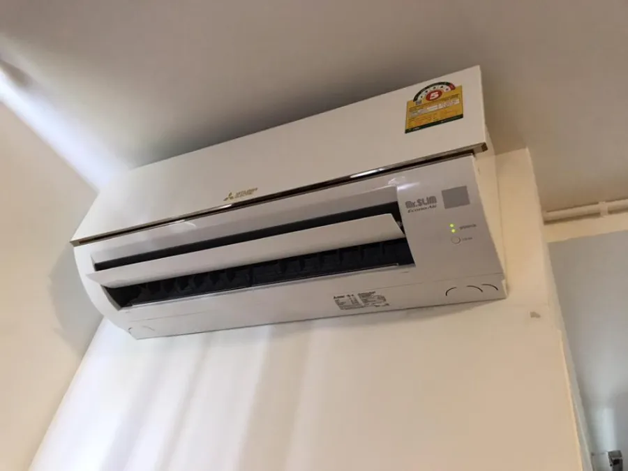 Lumpini Township, Rangsit, Khlong 1 for rent, a room decorated in clean white tones. High floor is good at a cheap price. If interested, hurry up.