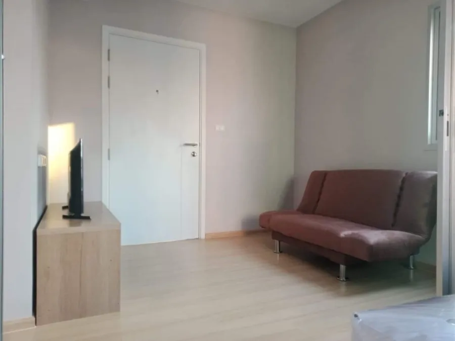 For sale, for rent, Plum Condo Chaengwattana Station, corner room, open view, divided into proportions, good price, must reserve now.