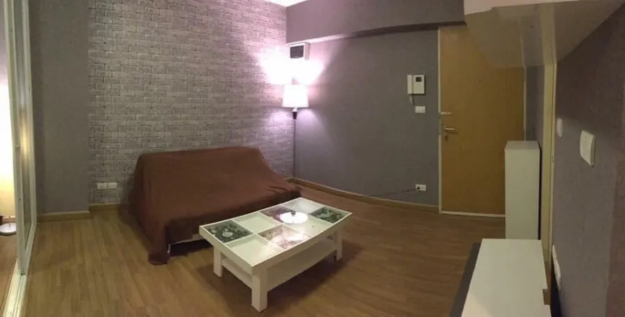 ให้เช่า Max Condominium งามวงศ์วาน ติดวอลเปเปอร์ทั้งห้อง กั้นเป็นสัดส่วน ราคาเบาๆ จองเลยจ้า