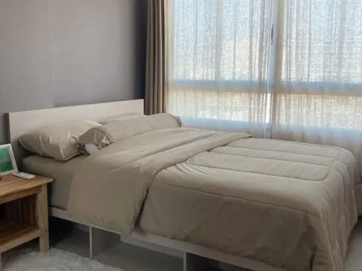 For rent, Elio Sathorn-Wutthakat, 8th floor, city view, airy, very pleasant, plus full electrical appliances, book now images