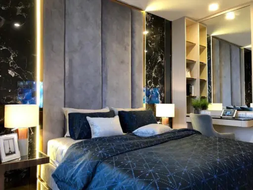 Condo for rent, Noble Ploenjit, beautiful decoration, brand name, full set, next to BTS, ready to move in.