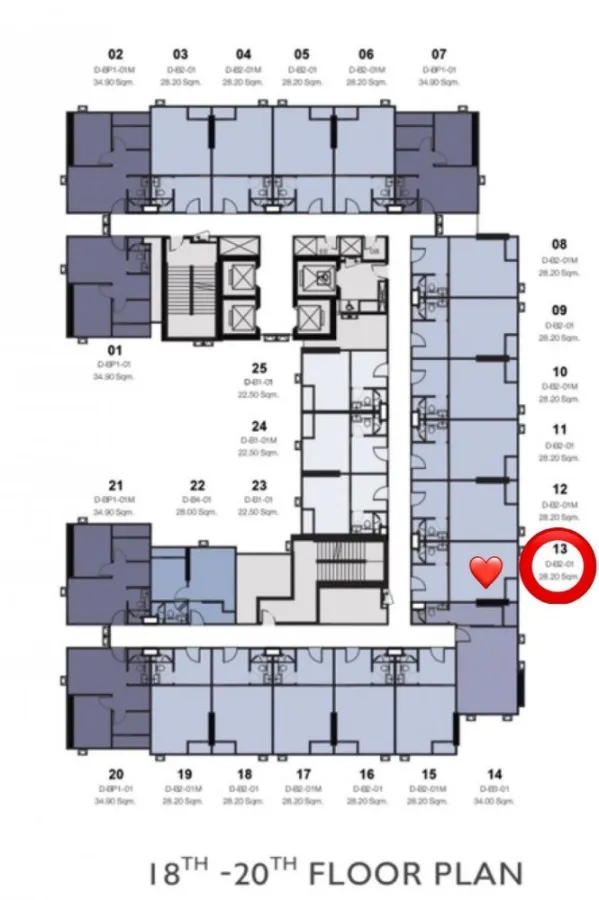Selling down payment for Origin Play Bang Khun Non room, 20th floor, MRT view is southeast, not hot. Buy now, don't wait.