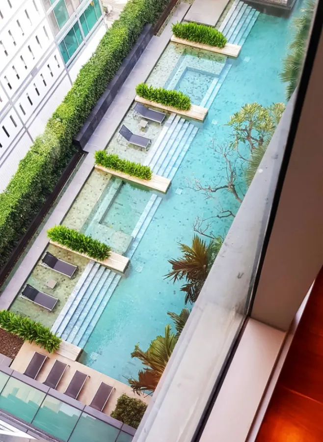 ให้เช่า คอนโด ควอทโทร บาย แสนสิริ ชั้น 11 ตึก A แต่งสวย พร้อมอยู่ วิวสวระว่ายน้ำ ราคาดี อย่ารอช้า