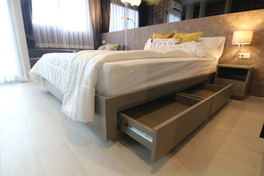 Condo for rent, Ideo Sukhumvit 93, built-in furniture and complete electrical appliances. Can't miss it anymore.