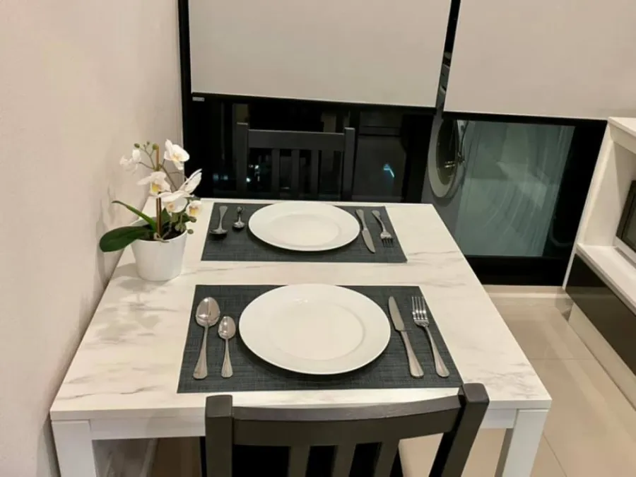 Condo for rent, The Tree Sukhumvit 71-Ekkamai, 10th floor, ready to move in, easy to travel, near Airport Link, don't wait