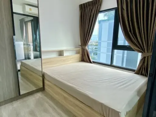 ให้เช่า Kensington Sukhumvit-Theparak ห้องน่าอยู่ เฟอร์นิเจอร์และเครื่องใช้ไฟฟ้าครบครัน หิ้วกระเป๋าเข้าอยู่ได้เลยจ้า
