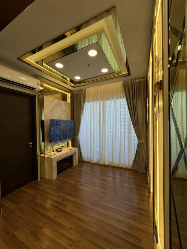 ให้เช่า คอนโด ไอวี่ แอมพิโอ ห้องเเต่งสไตล์ Modern luxury บิ้วอินท์จัดเต็ม บอกเลยว่าคุณต้องไม่พลาด