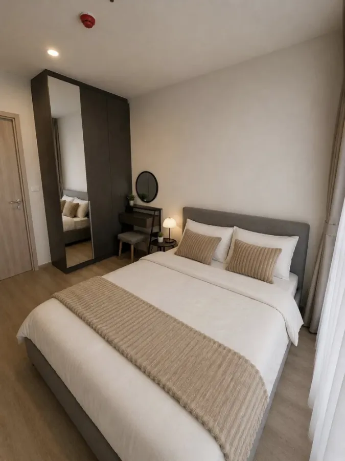ให้เช่า Noble Nue District R9 ห้องน่าอยู่ ชั้น 31 เฟอร์นิเจอร์ครบครัน วิวเมืองสวยจากชั้นสูง จองด่วน
