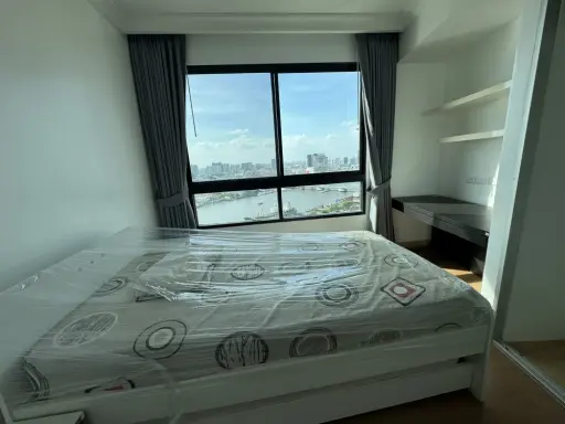 ✨ ให้เช่าคอนโดหรูริมแม่น้ำ ห้องใหญ่เพิ่งรีโนเวทใหม่ ✨ Supalai Casa Riva (ศุภาลัย คาซ่า ริวา) - Fronte 1