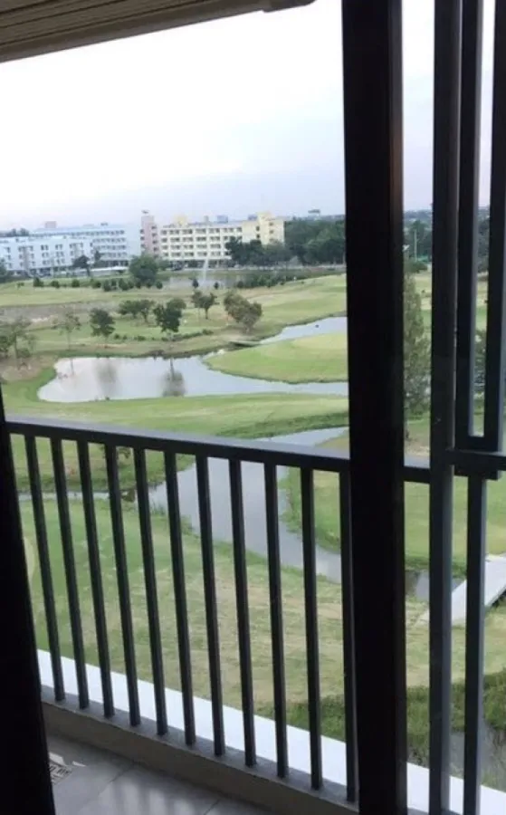 For rent I Condo Salaya, 2 bedrooms golf course view, first come first served !!