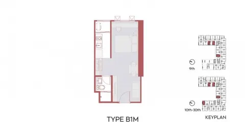 ขายดาวน์ Aspire Sukhumvit-Rama 4 ห้อง Studio ชั้น 17ครัวปิด วิวสระว่ายน้ำ ราคาคุ้ม รีบมาซื้อเลย