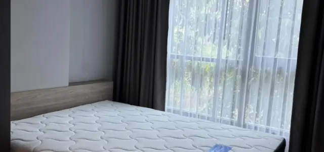 ให้เช่า Aspen Condo ลาซาน เฟอร์นิเจอร์ครบ เครื่องใช้ไฟฟ้าครบ วิวระเบียงเห็นต้นไม้ร่มรื่น สนใจจองเลย images