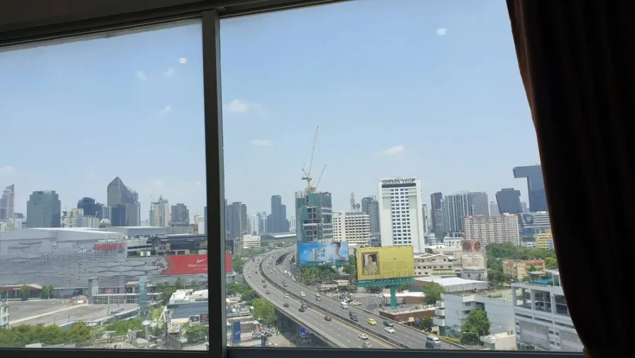 Condo for rent Lumpini Park Rama 9-Ratchada Partition room Divided into zones perfectly, complete here, don't miss it.