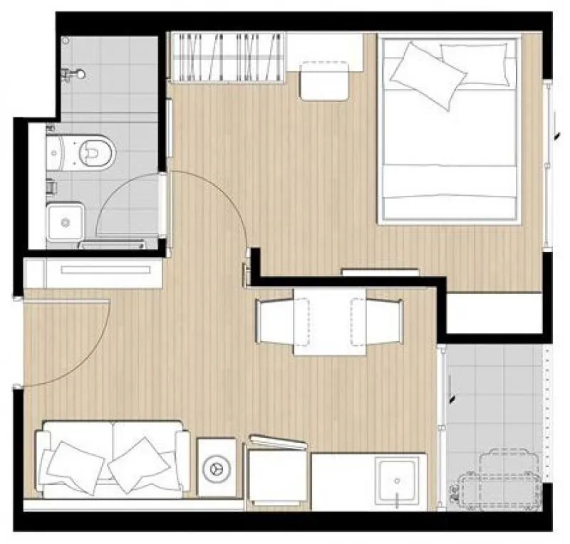 For Rent พลัมคอนโด รามคำแหง สเตชั่น ชั้น31 ห้องริม วิวสระว่ายน้ำ และฝั่งเมือง ชั้นสูงวิวสวยสะใจด่วนๆ
