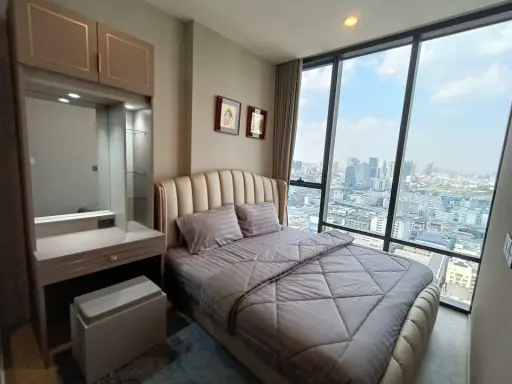 Condo for rent: The Extra Phayathai - Rang Nam, furnished room, ready to move in, complete facilities, hurry and reserve.