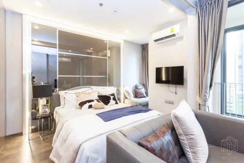 Quick sale!! Cheapest price in the project Ideo Q siam-ratchathewi 34sqm. Beautiful room, fully furnished.. I like it.