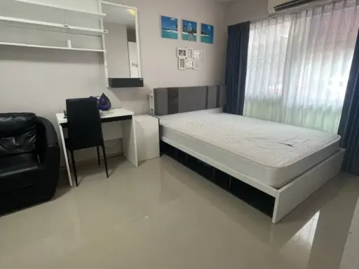 Plum Condo Ladprao 101 for rent. Ready to move in. Fully furnished. Book now! Don't miss out!